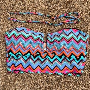 Chevron print bikini